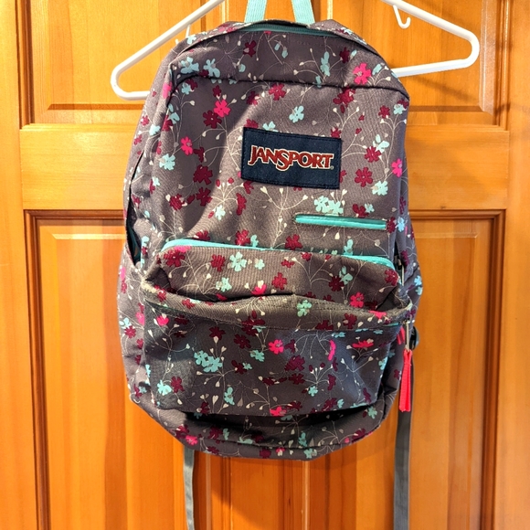 Jansport Bags Jansport Floral Backpack With Places For Laptop And